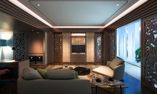 suite room hotel Modèle 3D .c4d .max .obj .3ds .fbx .stl .blend 