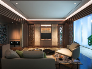 suite room hotel 3D-Modell