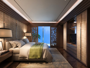 suite room hotel Modèle 3D