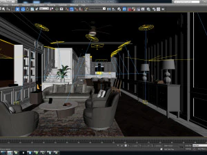 hmn livingroom 3D Model