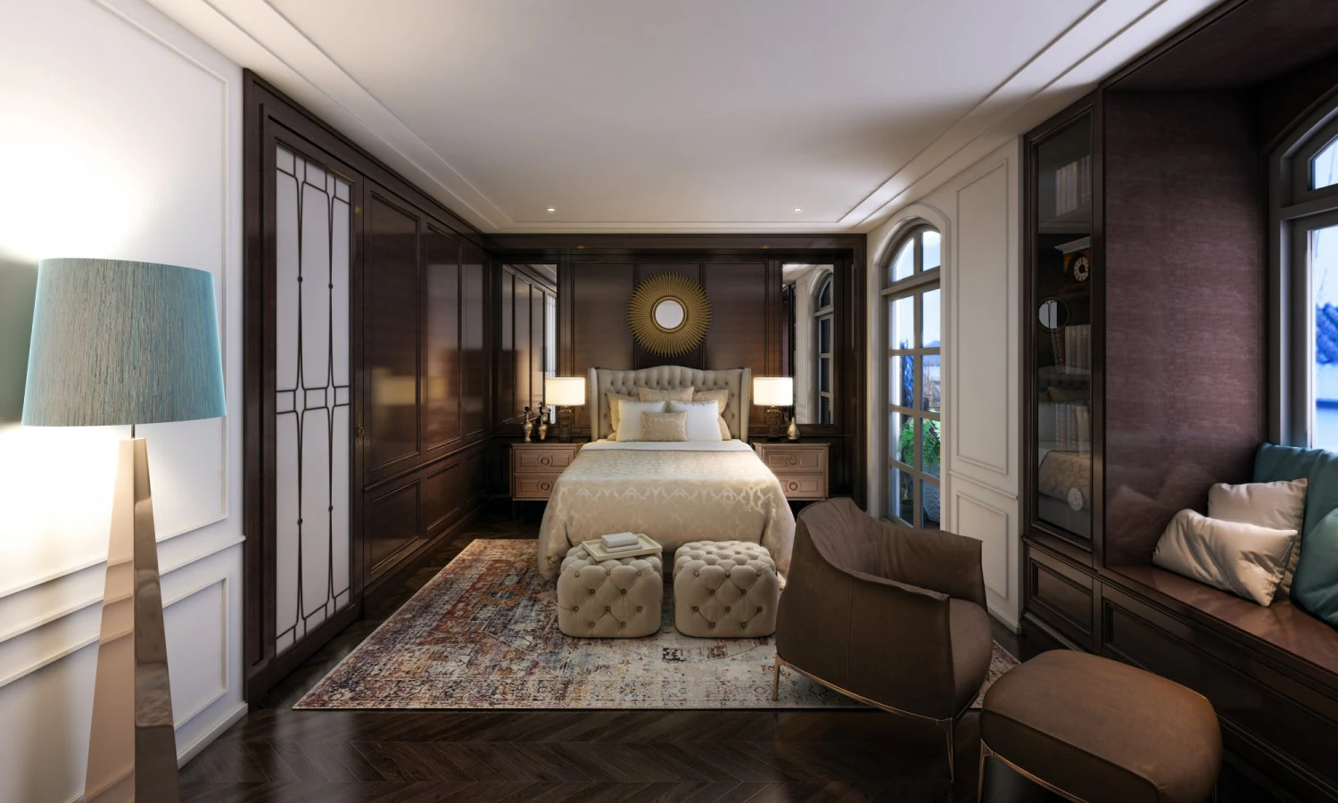 hmn master bedroom 3D Model .c4d .max .obj .3ds .fbx .stl .blend 