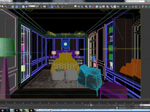 hmn master bedroom 3D Model