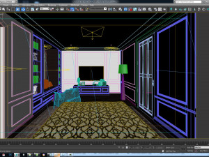 hmn master bedroom 3D Model