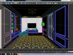 hmn master bedroom 3D Model