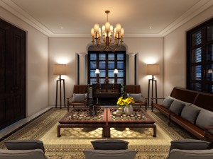 pdp livingroom 3D 模型