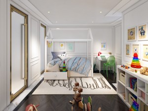 hmn kid room full room Modèle 3D