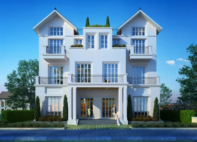 Вилла ВК 3D Модель .c4d .max .obj .3ds .fbx .stl .blend 