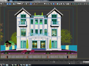 Вилла ВК 3D Модель