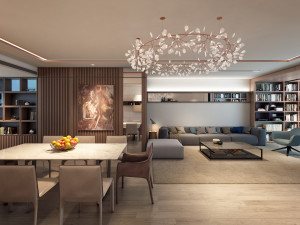 gl livingroom 3D-Modell