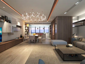 gl livingroom 3D Model