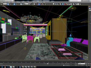 gl livingroom 3D Model