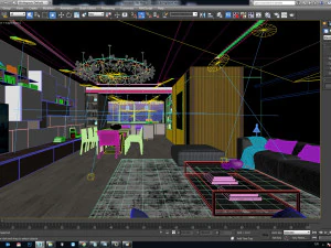 gl livingroom 3D Model