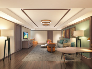 hotel president room 3D Model