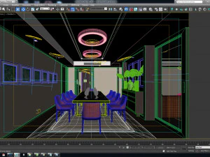 hotel president room 3D Model