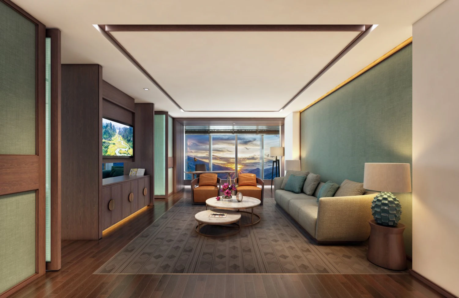 hotel suite room 3D Model .c4d .max .obj .3ds .fbx .stl .blend 