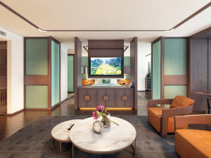 hotel suite room Modèle 3D