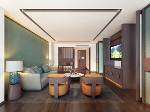 hotel suite room Modèle 3D