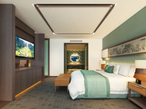 hotel suite room 3D Model