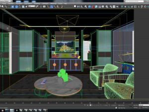 hotel suite room Modèle 3D