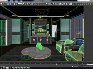 hotel suite room 3D Model
