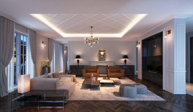 vc livingroom s 3D-Modell .c4d .max .obj .3ds .fbx .stl .blend 