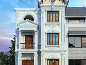 yen house Modello 3D