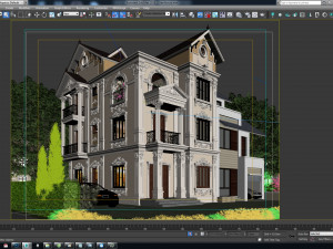 yen house Modello 3D