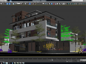 ak house exterior 3D Model