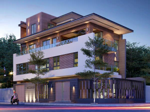 ak casa exterior Modelo 3D