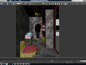 apartment bathroom bk 3D Model