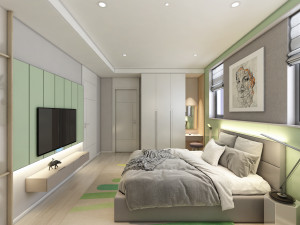 apartment bathroom bk 3D Model