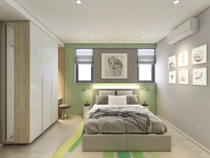 apartment bathroom bk 3D Model