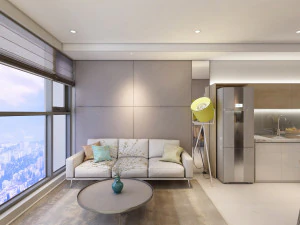 apartment interior full rooms c2 3D Model