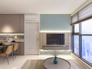 apartment interior full rooms c2 3D 模型