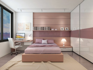bedroom for girl ct 3D Model