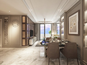 bt apartment interior full rooms Model 3D