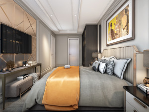 bt apartment interior full rooms Model 3D