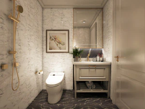 bt apartment interior full rooms 3D Model