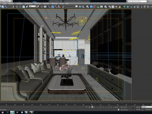 bt apartment interior full rooms Model 3D