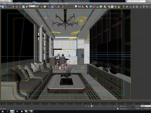 bt apartment interior full rooms 3D Model