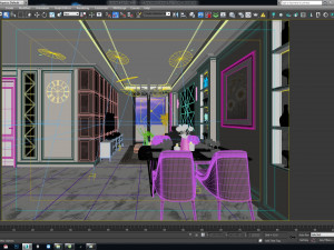 bt apartment interior full rooms Model 3D