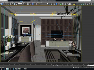 bt apartment interior full rooms Model 3D