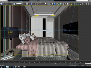 bt apartment interior full rooms Model 3D