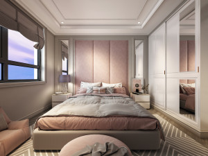 bt apartment bedroom 01 Modelo 3D