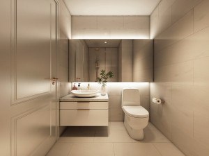 btc apartment interior full rooms 3D 模型