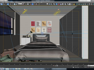 btc apartment interior full rooms 3D 模型