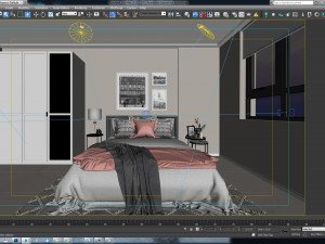 btc apartment interior full rooms 3D 模型