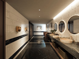cb hotel toilet 2 3D 모델