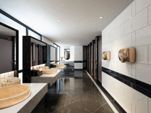 cb hotel toilet 2 3D 모델