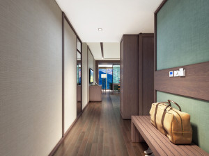 deluxe connexting hotel room 3D Model